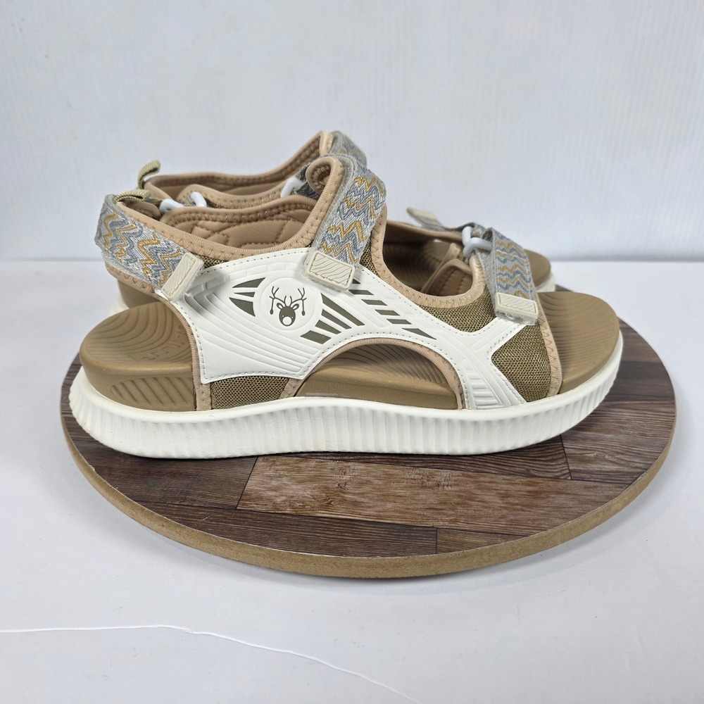 KuaiLu Sandals Women Orthopedic Plantar Fasciitis Arch Support Walking Sz 10 Tan